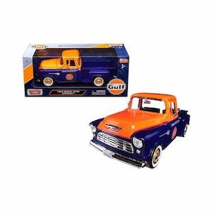 Hobby equipment and supply: Motormax MX-79651 1/24 1955 Chevy Stepside - Gulf