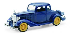 Hobby equipment and supply: New Ray NR-55163 1/32 1933 Chevrolet Two Passenger 5 Window Coupe