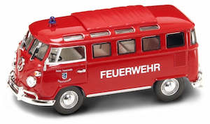 Hobby equipment and supply: Road Signature RS-43211 1/43 1962 Volkswagen Microbus Fire Version