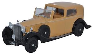 Oxford OX-43RRP3002 1/43 Rolls Royce Phantom 3 Sedanca De Ville