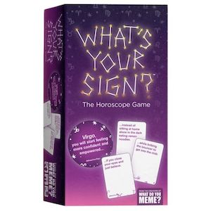 Card Game: What's Your Sign?