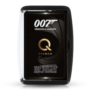 Family Gift Ideas Under 30: Top Trumps: James Bond Vehicles & Gadgets