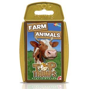 Family Gift Ideas Under 30: Top Trumps: Farm Animals