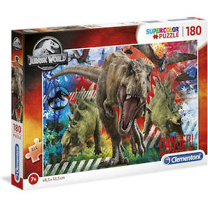 Kids Puzzles: Super Colour: Jurassic World - 180pc