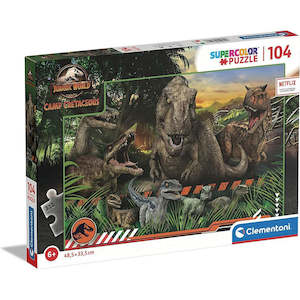 Super Colour: Jurassic World Camp Cretaceous 2 - 104pc