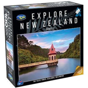 Explore New Zealand: The Valve Tower, Zealandia, Wellington - 100 pieces