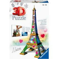 3d: 3D Construction, La Tour Eiffel Love Edition - 216 pieces