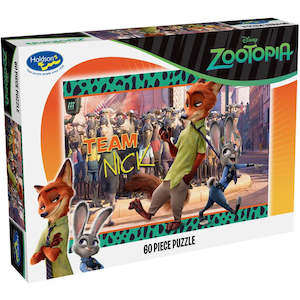 Holdson Puzzles: Disney, Zootopia: Team Nick - 60 Pieces