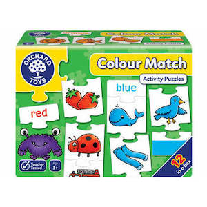 Puzzle By Theme Colours: Colour Match - 12 Pieces