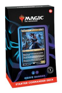 MAGIC STARTER COMMANDER 2022 DECK - GRAVE DANGER : : Hobby Master