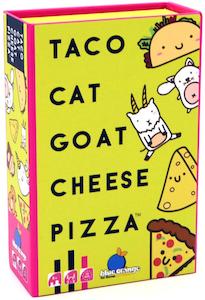 Strategy Games: Taco Cat Goat Cheese Pizza - Card Game