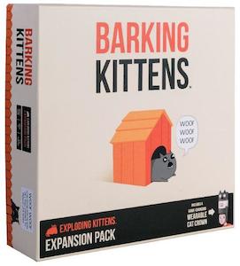 Strategy Games: Barking Kittens (3rd Exploding Kittens Expansion) - Board Game