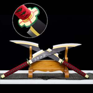 Demon Slayer Tengen Uzui Sound Breathing Sword Knife Set V2