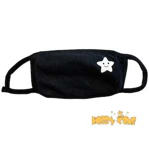 My Only Star Black Reusable Face Mask