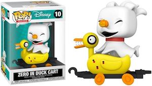 The Nightmare Before Christmas - Zero in Duck Cart Pop! Vinyl Figure