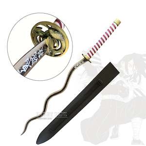 Demon Slayer Obanai Iguro Serpent Breathing Nichirin Sword