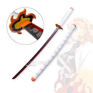 Demon Slayer Sword: Demon Slayer Kimetsu no Yaiba Kyojuro Rengoku Nichirin Sword Standard Version