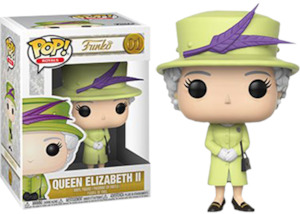 Royal Family - Queen Elizabeth II in Green Dress Pop! Vinyl Figure