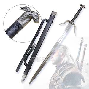 The Witcher 3: Geralt Of Rivia Silver Sword with Engravings