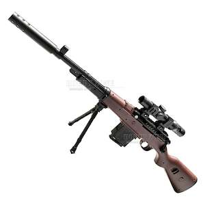 Rifles: SY Barbecue KAR 98k Gel Ball Blaster [ID Check R18 + Requires Any One Membership: Airsoft, Paintball, or NZDA]