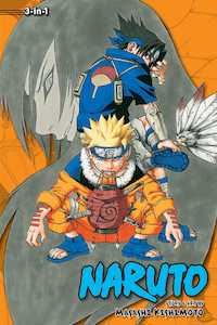 Naruto Manga Collection - Three in One Book - Volumes 7 to 9