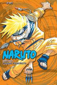 Naruto Manga Collection - Three in One Book - Volumes 4 to 6