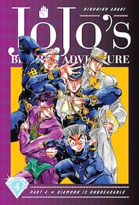 Jojo's Bizarre Adventure Manga: Diamond is Unbreakable - Volume 4