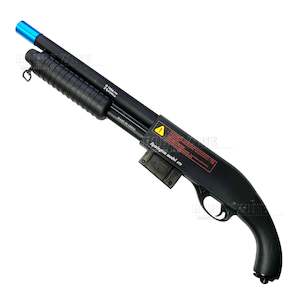 Shotgun: "Marionberry Spread" XYL Remington CA870 Gel Ball Blaster [ID Check R18 + Requires Any One Membership: Airsoft, Paintball, or NZDA]