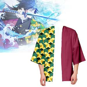 Demon Slayer Giyuu Cosplay Kimono