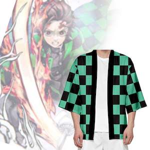 Demon Slayer Tanjiro Cosplay Kimono