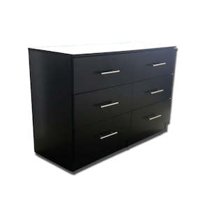 Furniture: Boston Dressing Table Black