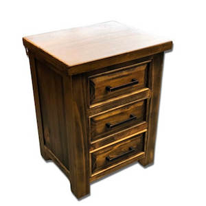 Furniture: Hilton Bedside Pine Wood