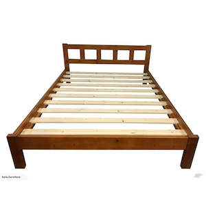 Furniture: Linda Solid Wooden Bed Range