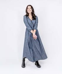 Chambray Horizon Dress