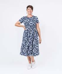 Juli Dress - Navy Floral