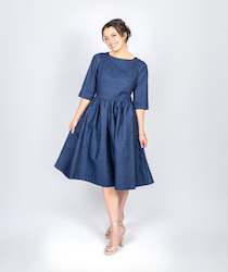 Renew Dress - Raw Denim