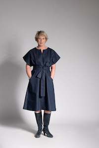 The Obi Dress - Organic Denim