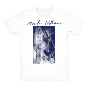 Marlon Williams - Te Whare Tīwekaweka White Tee (Pre-Order) (inc. Digital Downl…