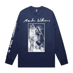 Marlon Williams - Te Whare Tīwekaweka Blue Long Sleeve (Pre-Order) (inc. Digita…