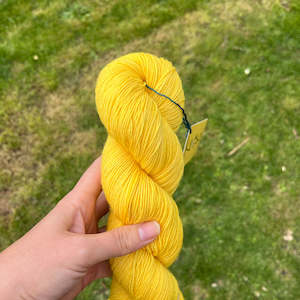 Knitsch BFL Sock - Finding light between the cracks