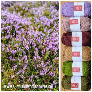 Yarn: Jamiseon and Smith - Heathers Inspo Kit