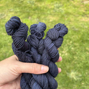 Yarn: Knitsch BFL Sock Mini - Casting yarn through thunderstorms