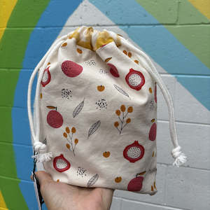 Nothing New Project Bag - Neutral Fruit