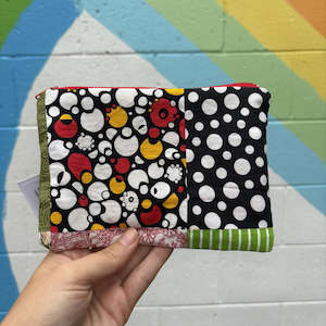 Nothing New Zip Pouch - Abandoned quilt