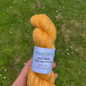 Happy Go Knitty Silk Merino 2ply - Re-loved