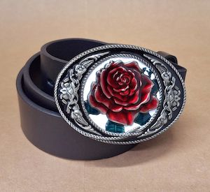 Clothing: Western Belt Buckle