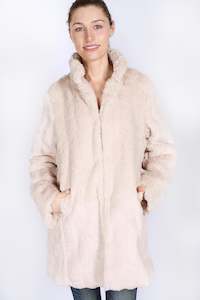 Clothing: Sabrena - Faux Fur Jacket