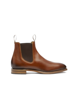 Clothing: Burnished Craftsman boot - Cognac