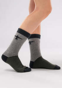 Untouched World - Colour Block Kite Socks