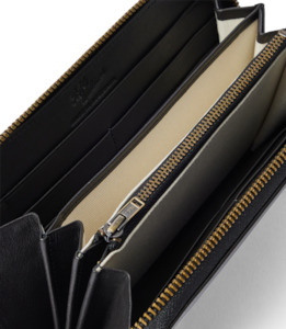 Singleton Zip Wallet - Ebony